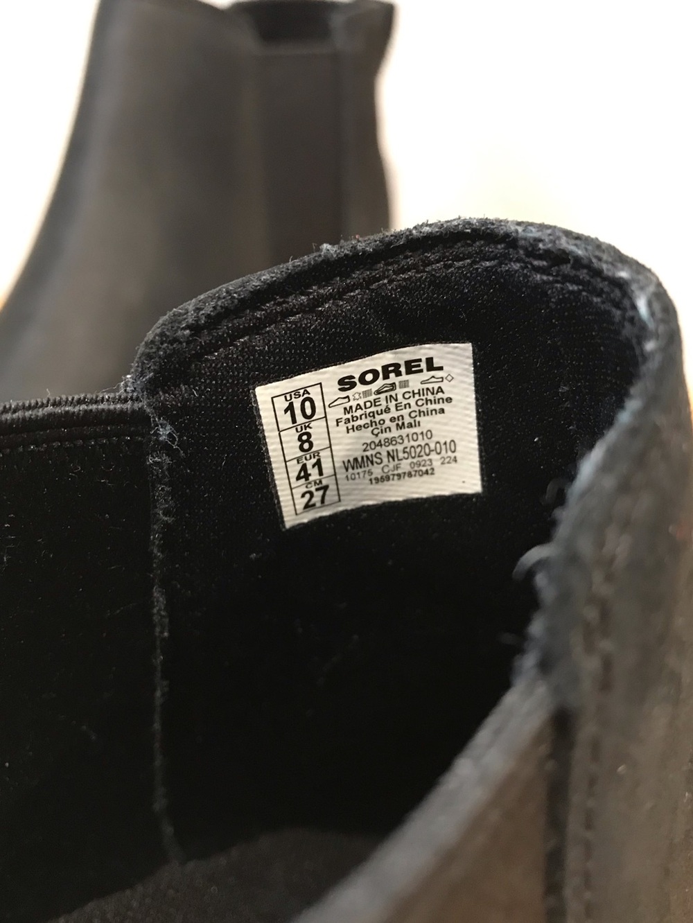 Sorel Black Women's Chelsea Ankle Boots - Picture 8 of 9